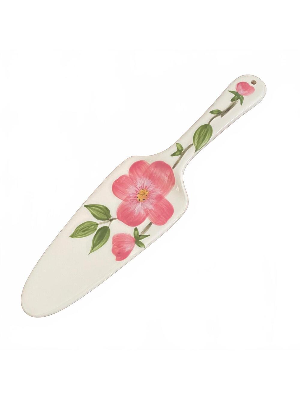 Franciscan Desert Rose ceramic pie and cake server